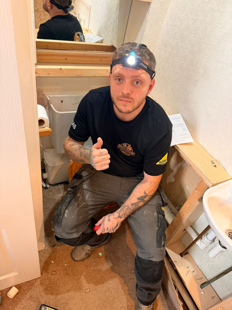 Paterson plumbing and heating - recent work